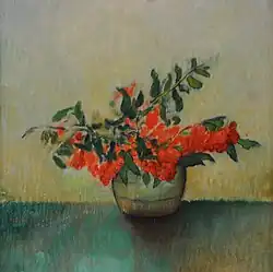 Een voorbeeld van het meer figuratieve werk van Thijs Rinsema