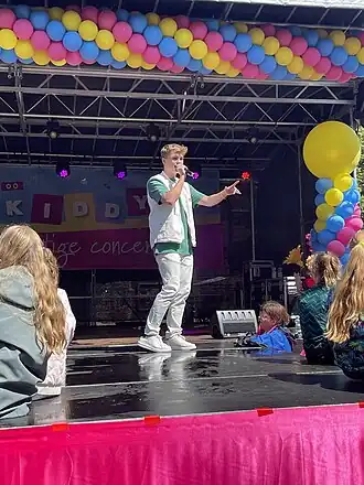 Thimo tijdens Alles Kids Drenthe 2024