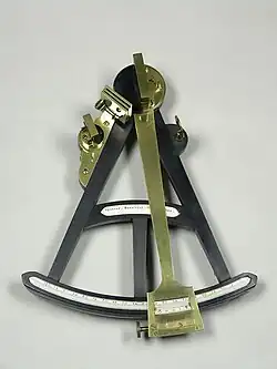 Octant met ivoren schaal