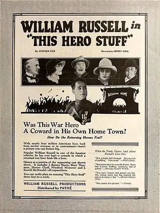 Advertentie voor This Hero Stuff