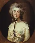 Gainsborough: Portret van Grace Dalrymple Elliott