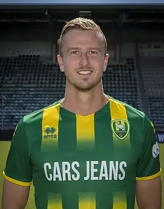 Meißner in 2017 als speler van ADO Den Haag
