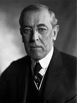 President Woodrow Wilson uit New Jersey Democratische Partij