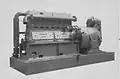 Thomassen-Frichsdieselmotor type 8Fb met Heemafgenerator