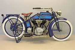 Thor 1000 cc kop/zijklep-V-twin uit 1916