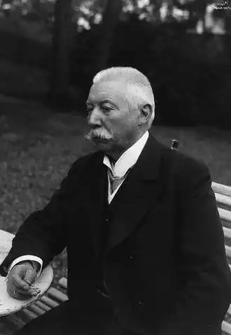 Thorvald Lammers in 1913 gefotografeerd door Anders Beer Wilse (1865–1949)
