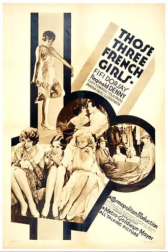 Affiche voor Those Three French Girls