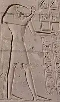 Thoth met ibiskop (Ramesseum)