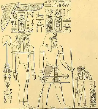 Inscriptie van Thoetmoses I, farao van de 18e dynastie van Egypte