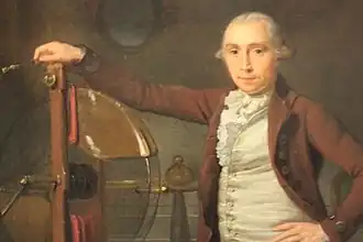 Tiberius Cavallo, 1790, National Portrait Gallery, London