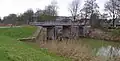 Inundatiekanaal Tiel: Doorlaatsluis / damsluis / schotbalkenkering / brug