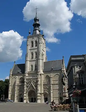 De kerk van op de Grote Markt, Tienen