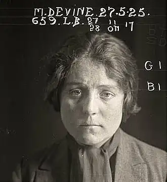 Tilly Devine in 1925