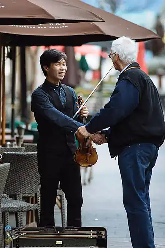 Timothy Chooi in Nieuw-Zeeland in 2015