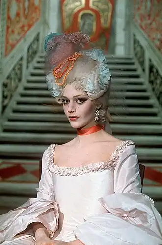 Tina Aumont in Fellini's Casanova, 1976
