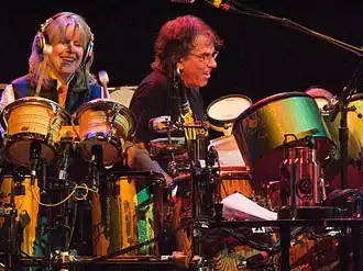 Tipper Gore en Mickey Hart