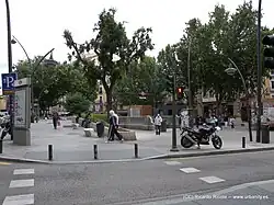 De westelijke toegang