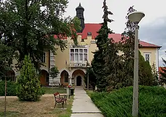 Het stadhuis van Tiszafüred