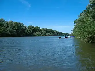 De Tisza bij Tiszapüspöki