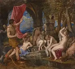 Diana en Actaeon, 1556–1559, Scottish National Gallery, Edinburgh & National Gallery, Londen