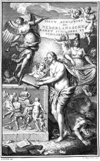 Titelpagina van De nieuwe schouburg