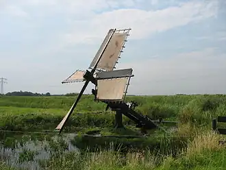 Tjasker Veenwouden in de zeilen.