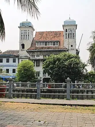 Situatie in 2011 voor de restauratie.