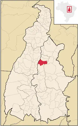 Kaart van Pedro Afonso