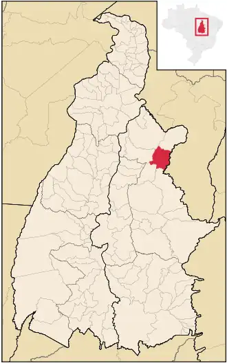 Kaart van Recursolândia