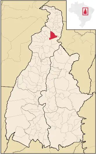 Kaart van Wanderlândia