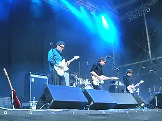 Tocotronic in 2005 tijdens het Festival für junge Politik
