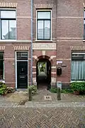 Toegangspoort Luthers Hofje Witte Herenstraat 16