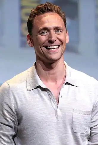 Hiddleston tijdens de San Diego Comic-Con in 2016