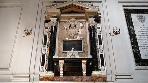 Grafmonument in de Olgiati-kapel (1623).