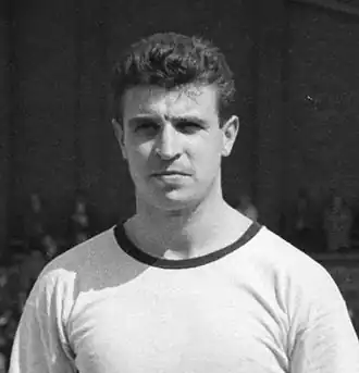 Van den Hurk als speler van VVV in 1961