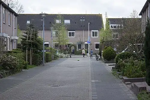 Tongas, een straat in Lunetten