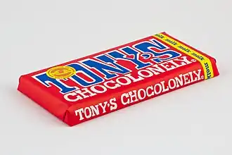 Reep van Tony's Chocolonely