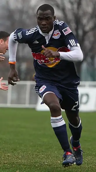 Tchani in actie voor New York Red Bulls