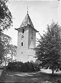 De toren in juli 1901