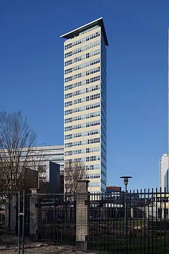 Toren van Oud na renovatie in 2021