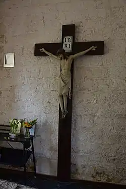 Kruisbeeld in de toren