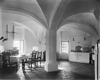 Interieur van de toren 1961