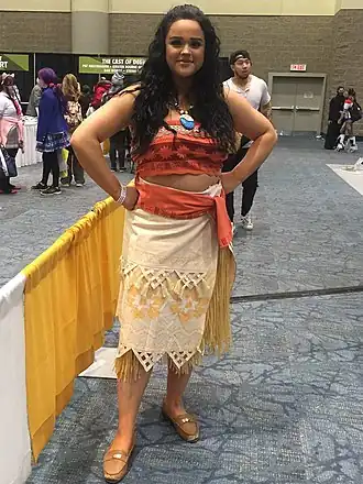 Cosplay van Vaiana