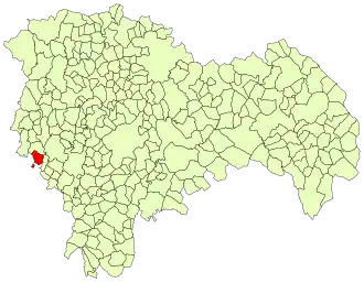 Kaart van Torrejón del Rey