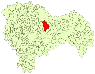 Kaart van Torremocha del Campo