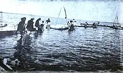 Zoutwinning in Torrevieja (1908)