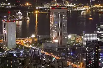 Hoofdkantoor Toshiba aan de Baai van Tokio