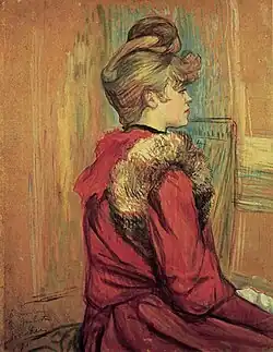 Portret van Madeleine door Toulouse-Lautrec