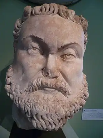 Buste van keizer Maximianus