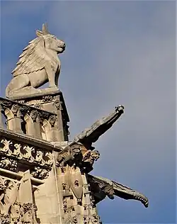 De gevleugelde stier van Sint-Lucas